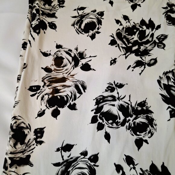 Jessica Culottes Cropped Pants Capris Plus Sz 18 Floral With Sash Zipper - Picture 15 of 16